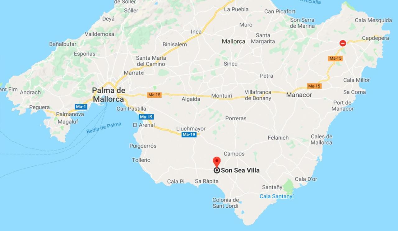 Son Sea Villa Campos  Exterior foto